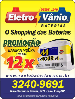 Super Oferta da Bateria automotiva Moura em Florianópolis SC